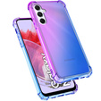 Etui Gradient Dropproof do Samsung Galaxy M34 5G, Fioletowe / niebieskie