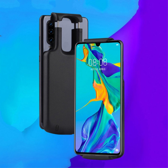 Uniwersalne Etui z Baterią 5000mAh - Black/Typ-C