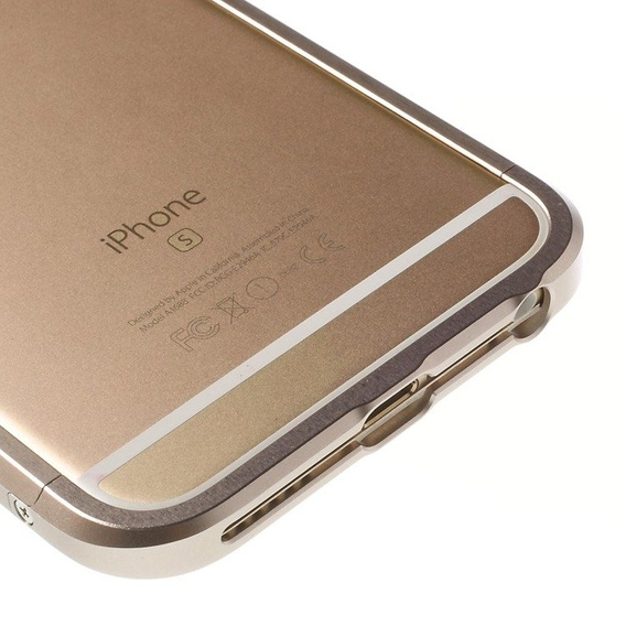 LJY SWORD 6 Bumper Etui do iPhone 6 Plus / 6S Plus, złote