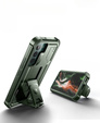 Etui pancerne do Samsung Galaxy S22, Dexnor Full Body, zielone