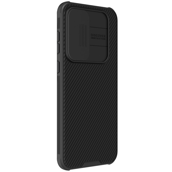 Etui do Samsung Galaxy A35 5G, pancerne Nillkin, CamShield Pro, Czarne