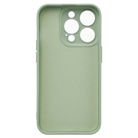 Etui do iPhone 15 Pro, Silicone Lite, miętowe