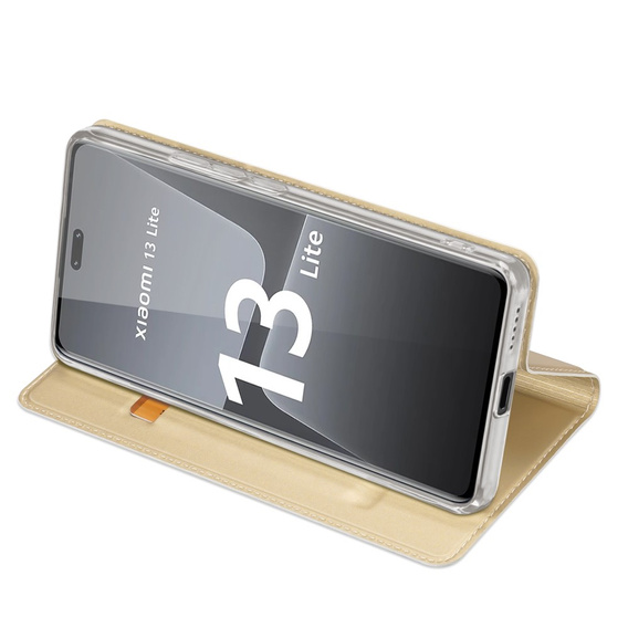 Etui Dux Ducis do Xiaomi 13 Lite, Skinpro, złote