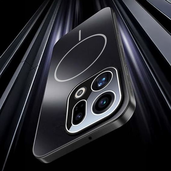 Etui ochronne do Oppo Find X9, do MagSafe, czarne