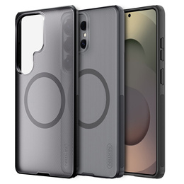 Etui NILLKIN do Samsung Galaxy S26 Ultra, Frosted Shield, do MagSafe, przezroczyste / szare