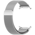 Pasek Bransoleta Milanese do Samsung Galaxy Watch Ultra 47mm (2025 / 2024), Srebrna