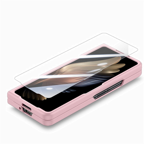 Etui do Samsung Galaxy Z Fold6 5G, z rączką, różowe