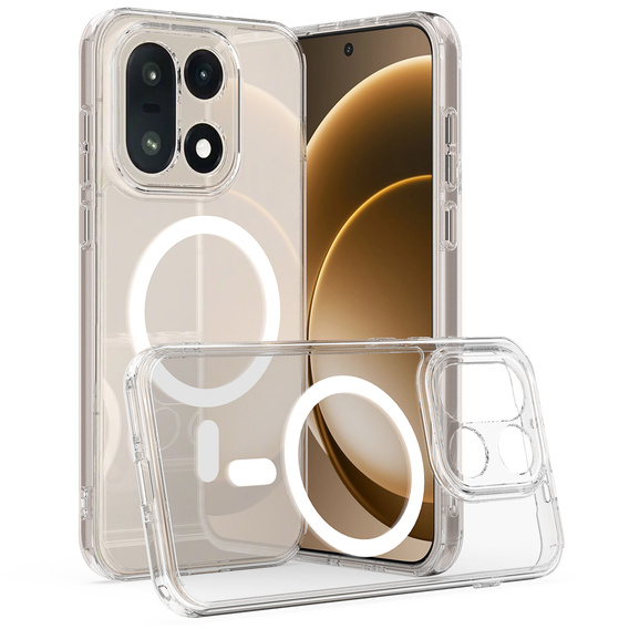 Etui do OnePlus 15, Fusion Hybrid, do MagSafe, przezroczyste