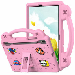Etui do Samsung Galaxy Tab S9 FE / S10 FE, Cute Patterns, z podstawką, różowe