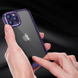 Etui do iPhone 12 Pro, ERBORD Impact Guard, ciemnofioletowe