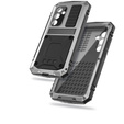 Etui pancerne do Samsung Galaxy S25+ Plus, R-JUST, srebrne