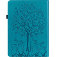 Etui do Amazon Kindle Paperwhite 5 (2021), Imprinted Tree, niebieskie