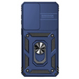 Etui pancerne do Samsung Galaxy S26 Plus, CamShield Slide, niebieskie
