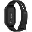 3x Pasek Silikonowy do Xiaomi Smart Band 9 Active / Xiaomi Redmi Band 3, Czarny, Granatowy, Zielony