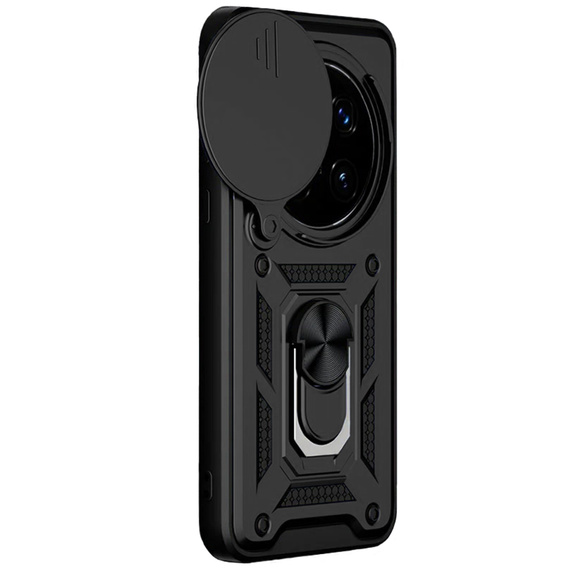 Etui pancerne do Honor Magic 7 Pro, CamShield Slide, czarne