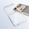 Etui do Motorola Razr 50 5G / Razr 60 5G, Fusion Hybrid, przezroczyste