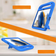 Etui dla dzieci do Samsung Galaxy Tab A9+, dziecięce z uchwytem, Niebieskie