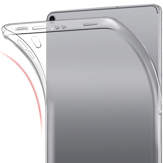 Etui do iPad Air 10.9" 2022/2020 (5/4 gen.), Silikonowe, przezroczyste