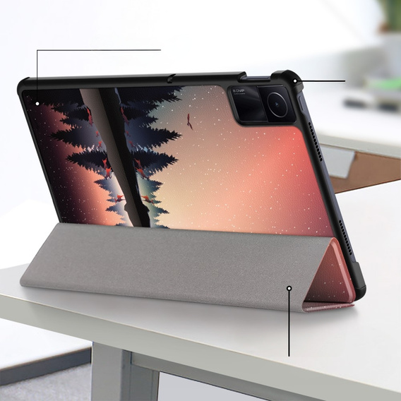 Etui do Xiaomi Redmi Pad SE 11", Smartcase, evening landscape