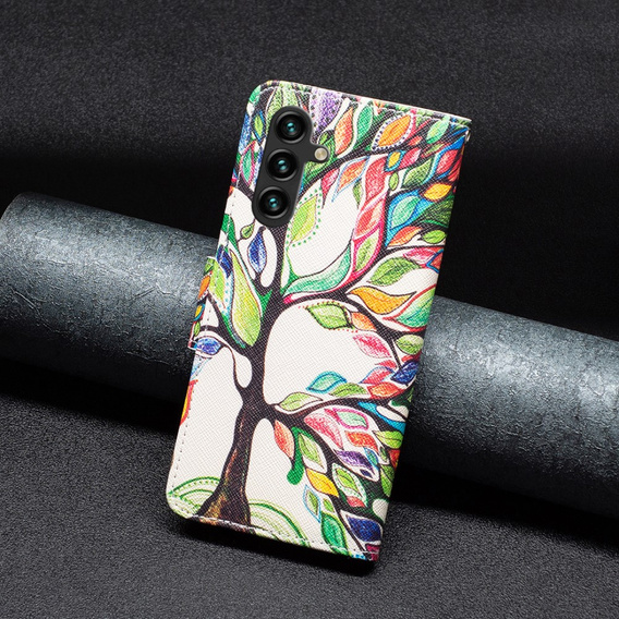 Etui z klapką do Samsung Galaxy A55 5G, Wallet, Tree of Life