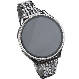 Bransoleta + Etui z wbudowanym szkłem do Samsung Galaxy Watch 5 40mm, Srebrna