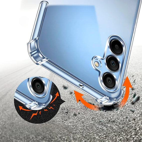 Etui do Samsung Galaxy A16 / A16 5G, Dropproof, przezroczyste