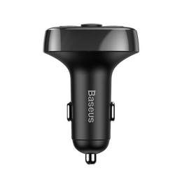 Baseus transmiter FM T-Shaped S-09A – Bluetooth MP3 + ładowarka samochodowa - czarna