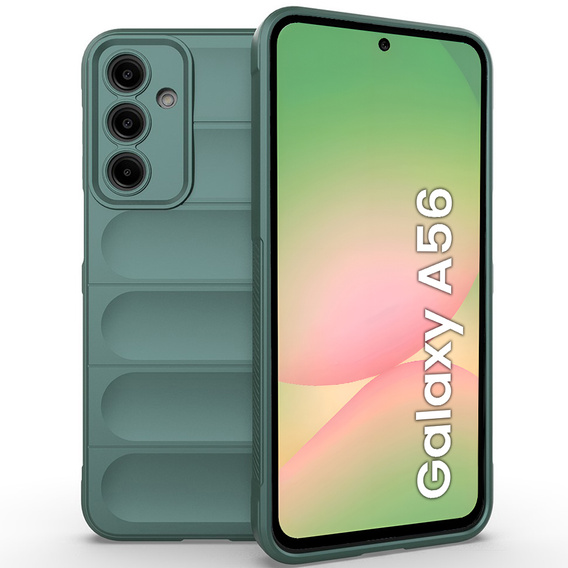 Etui do Samsung Galaxy A56 5G, Gaming Shockproof, zielone