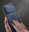 Etui do iPhone 17, Suritch Shockproof, do MagSafe – niebieskie