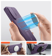 Etui do Samsung Galaxy S25, Suritch Shockproof, do MagSafe, fioletowe