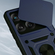 Etui pancerne do Motorola Edge 60 / 60 Fusion, CamShield Slide, niebieskie