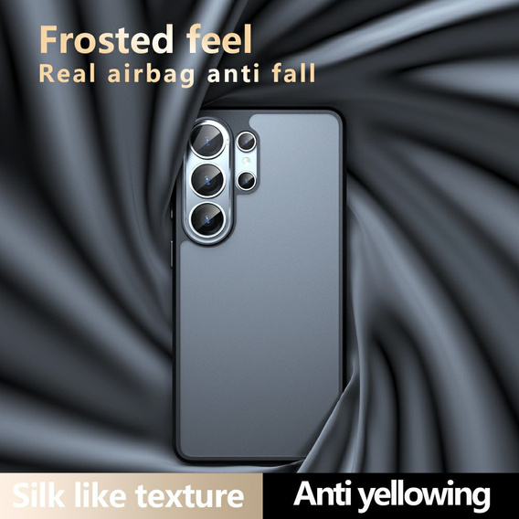 Etui do Samsung Galaxy S26 Ultra, Fusion Hybrid, matowe z czarną ramką