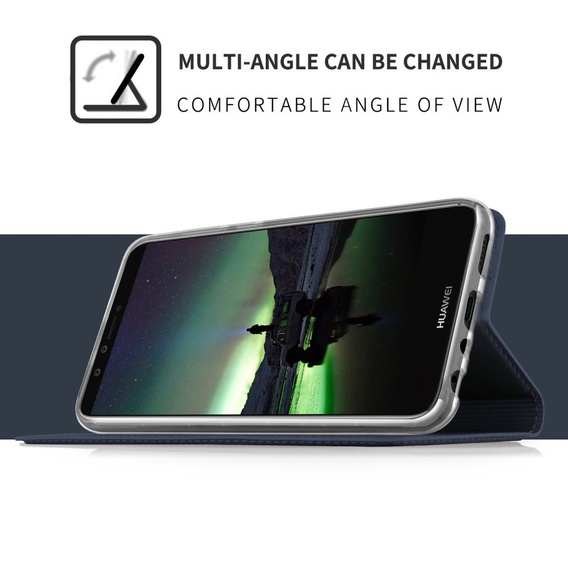 Granatowe Etui SkinPro do Huawei Y9 2018