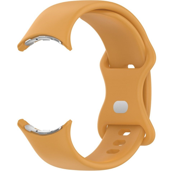 Pasek Silikonowy do Google Pixel Watch 1 / 2 / 3 41mm, Żółty