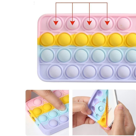 Etui Push Bubble Pop It do Samsung Galaxy A50/A50S/A30S