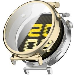 2w1 Etui z Osłoną na ekran do Huawei Watch GT 5 Pro 42mm, Złote