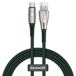 Baseus kabel Cafule Metal USB – USB-C 0,25 m 66W - czarny