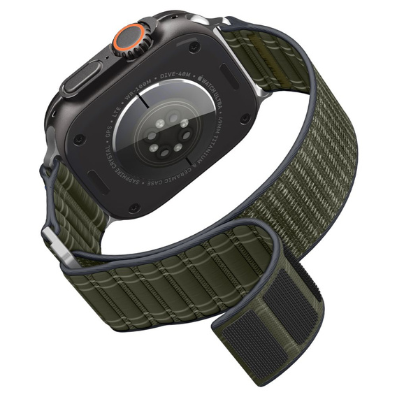 Pasek Spigen WBF0 Band do Apple Watch 8/9/10/11/SE/Ultra 1/2 (44/45/46/49 mm) – Green