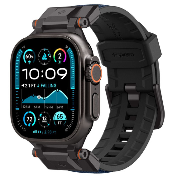 Etui Spigen do Apple Watch 6 / 7 / 8 / 9 / 10 / SE / ULTRA 1 / 2 (44 / 45 / 46 / 49 MM), Durapro Armor, Granatowy