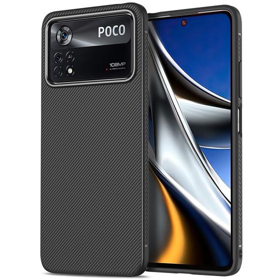 Etui Twill do Xiaomi Poco X4 Pro 5G - Black