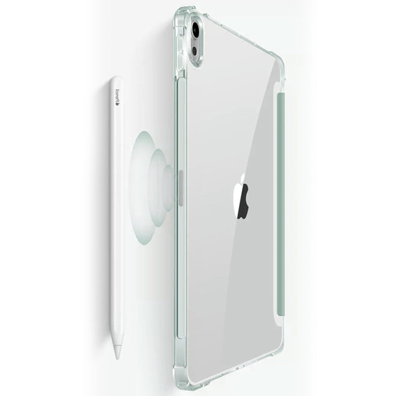 Etui do iPad 11" 2025 A16 (11 gen.) / iPad 10.9" 2022 (10 gen.), Smartcase Hybrid, z miejscem na rysik, zielone