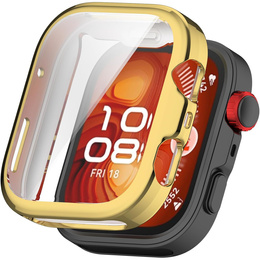 2w1 Etui z Osłoną na ekran do Huawei Watch Fit 4, Złote