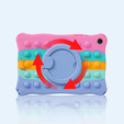Etui dla dzieci do Samsung Galaxy Tab A9+, Bubble, wielokolorowe