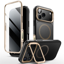 Etui Supcase do iPhone 17 Pro, IBLSN Ares Fip Mag Magsafe, Desert Gold