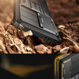 Etui do Samsung Galaxy S25 Ultra, Tongate MECH Series, Klips do paska, czarne
