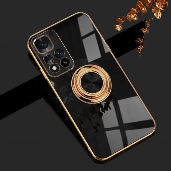 Etui do Xiaomi Poco M4 Pro 5G / Redmi Note 11S 5G, Electro Ring, czarne