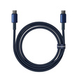 Baseus Tungsten Gold – kabel USB‑C 100 W USB PD, 1 m - niebieski