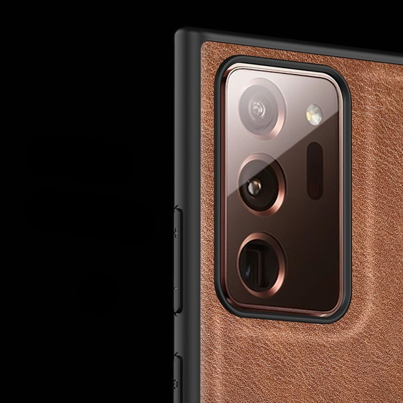 Etui Leather Case do Samsung Galaxy Note 20 Ultra, Brązowe