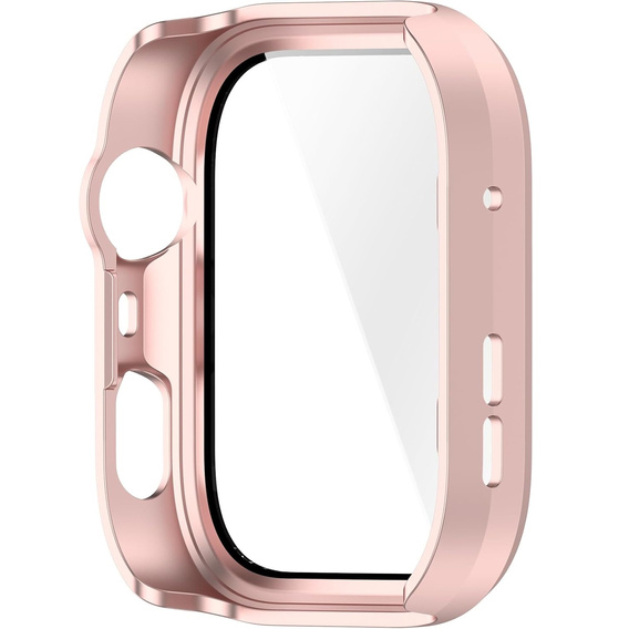 2w1 Etui + Szkło Hartowane do Huawei Watch Fit 4 Pro, Różowe