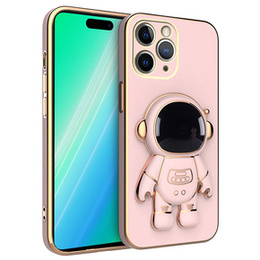 Etui do iPhone 14 Pro, Astronaut, różowe rose gold
